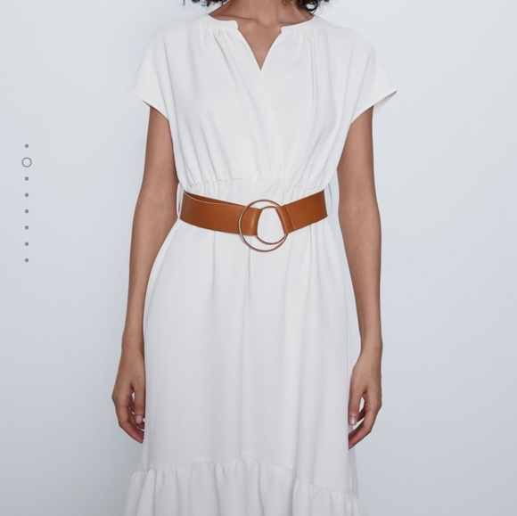 🔥FLASH SALE🔥Zara belted midi dress - Picture 2 of 7